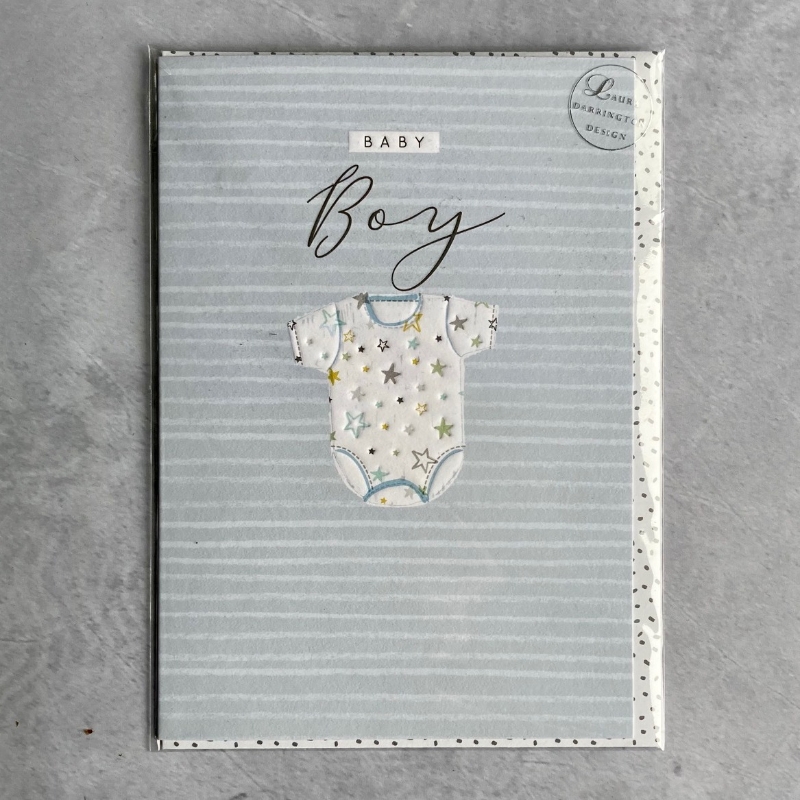 Baby Boy Greetings Card