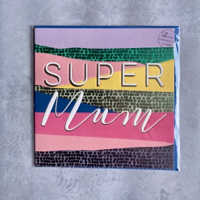 Super Mum Mother's Day Card