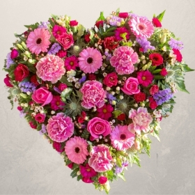 Florist Choice Loose Floral Heart
